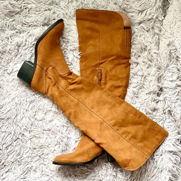 Shoes - 🌙🍂Suede Knee High Boots 🍂🌙